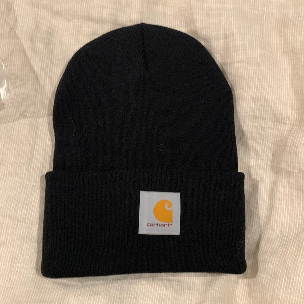 Carhartt Black Beanie Hat